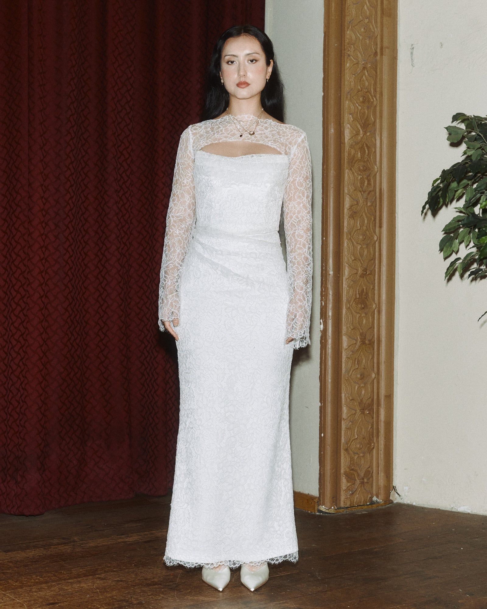 Lillian Flared Skirt | Lace - honeymoonstudios Lillian Flared Skirt | Lace - honeymoonstudios