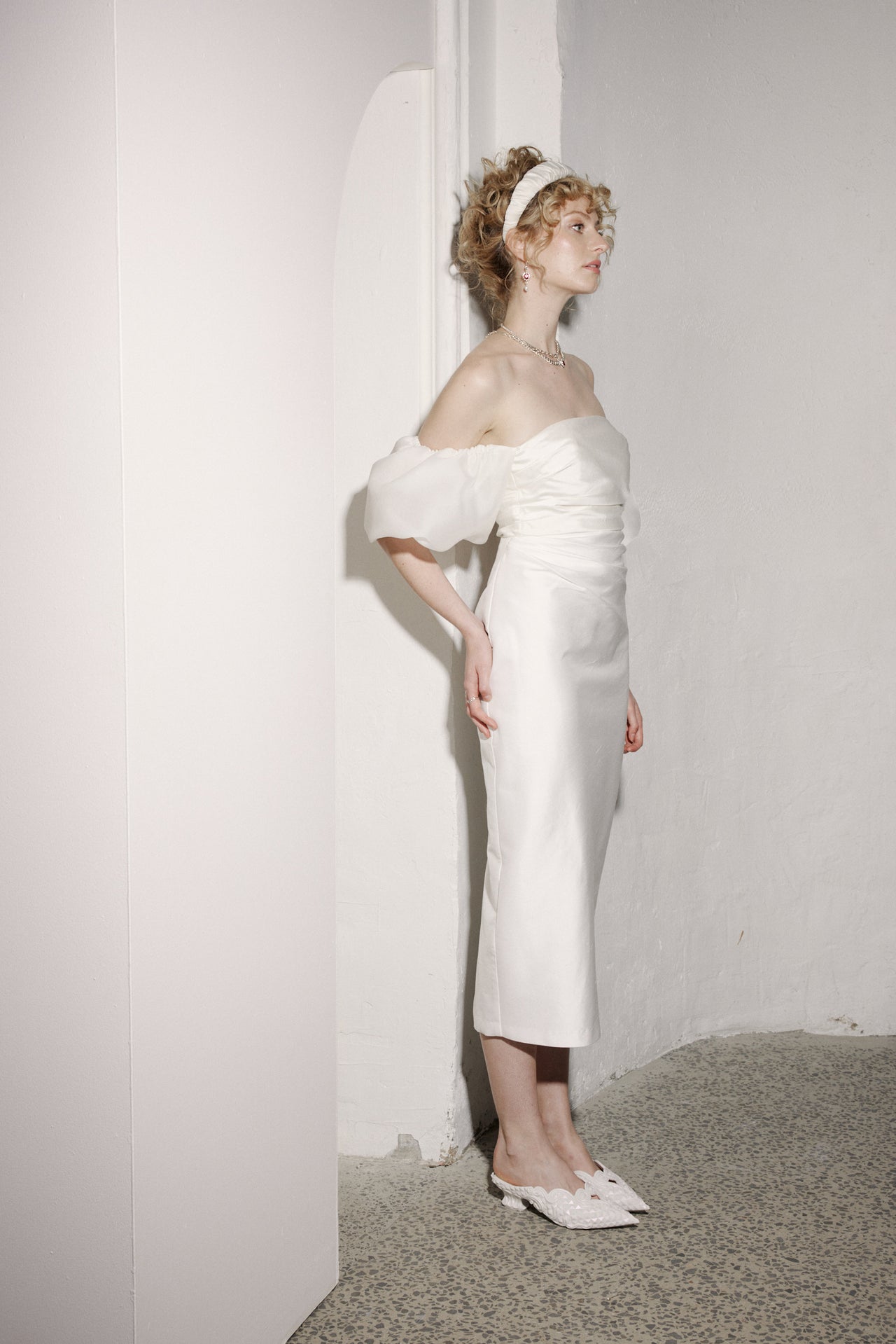 Sofia Midi Skirt | Ivory