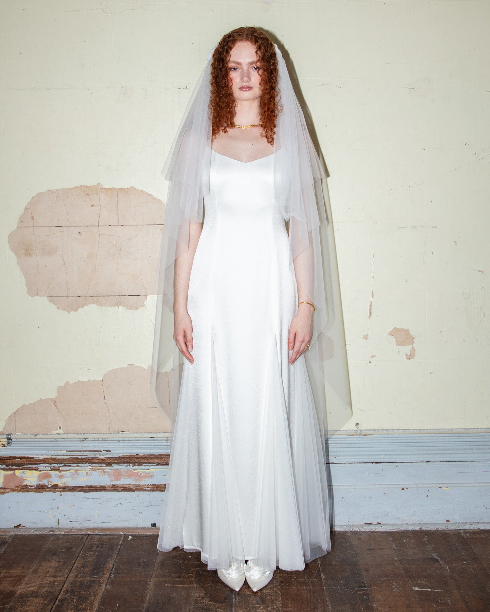 Yvonne Slip Dress | Ivory Satin - honeymoonstudios Yvonne Slip Dress | Ivory Satin - honeymoonstudios