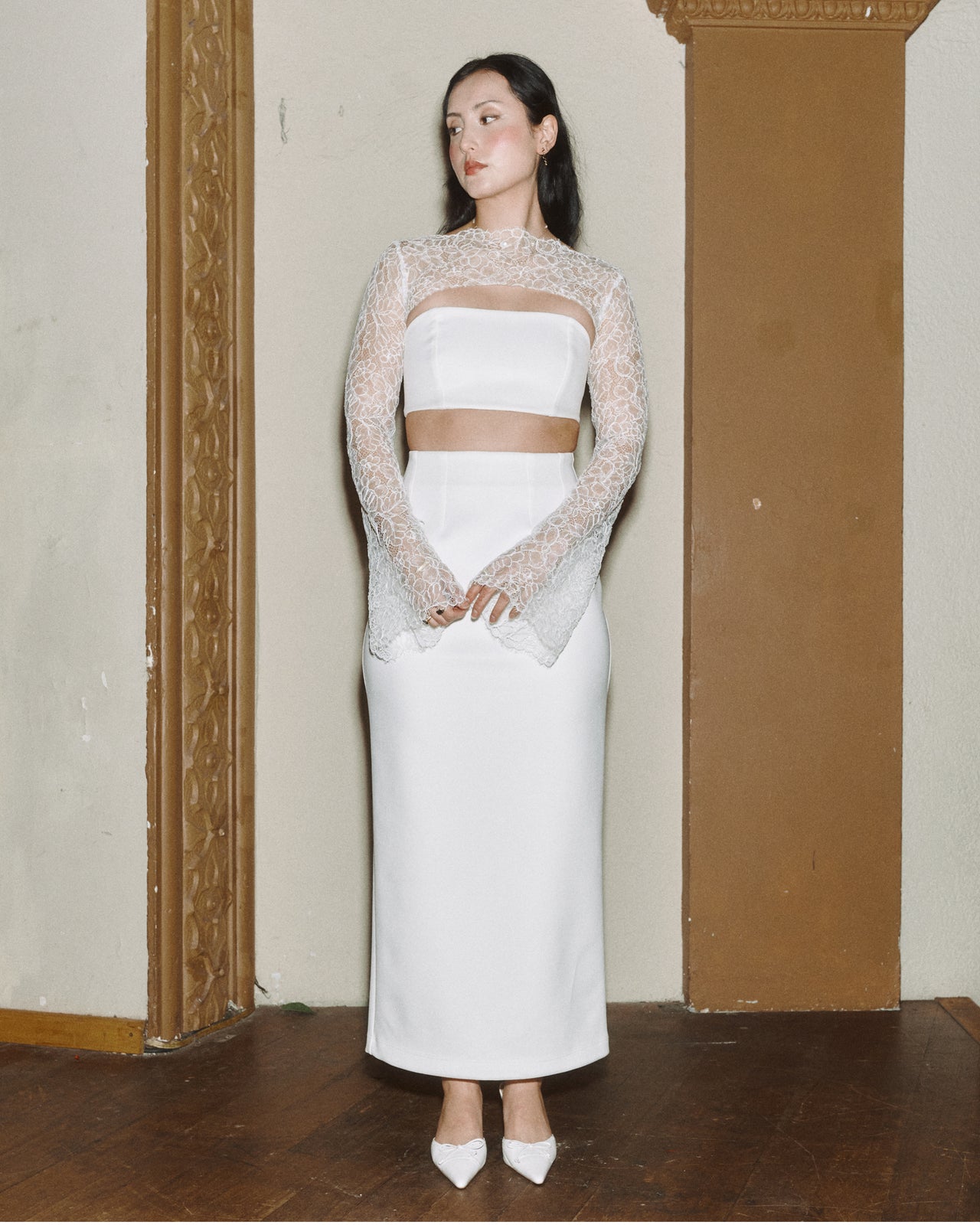 Column Skirt | Ivory