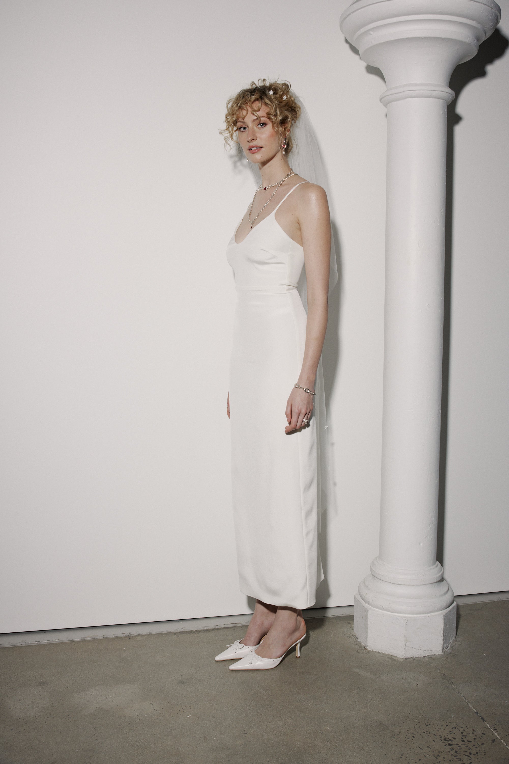ivory dress slip Ivory Slip Dress DATURA