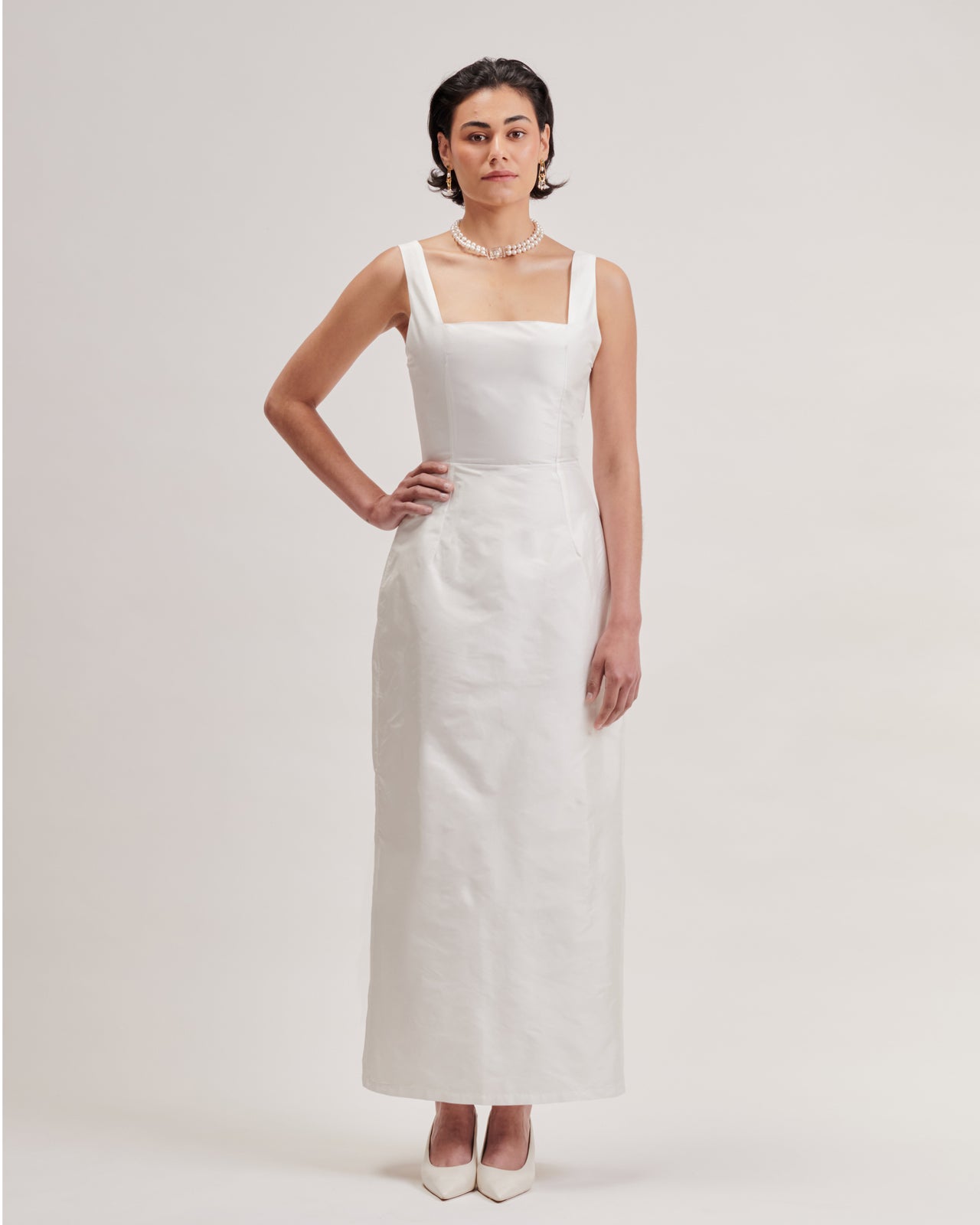 Selma Dress | Ivory 